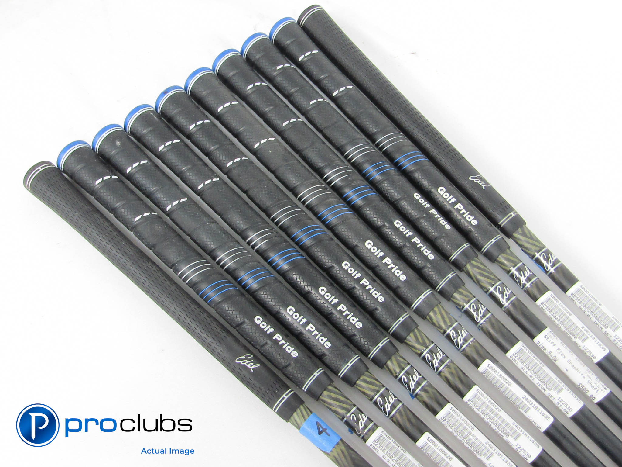 10pc PADERSON KINETIXX SINGLE LENGTH KG85SL Stiff Flex Iron